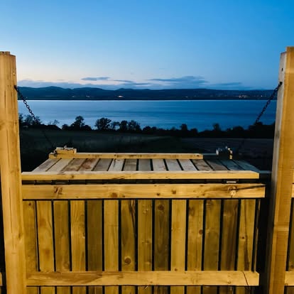 Evening view across the Tay from Birkhill Castle Estate, Fife — Elliott Clays