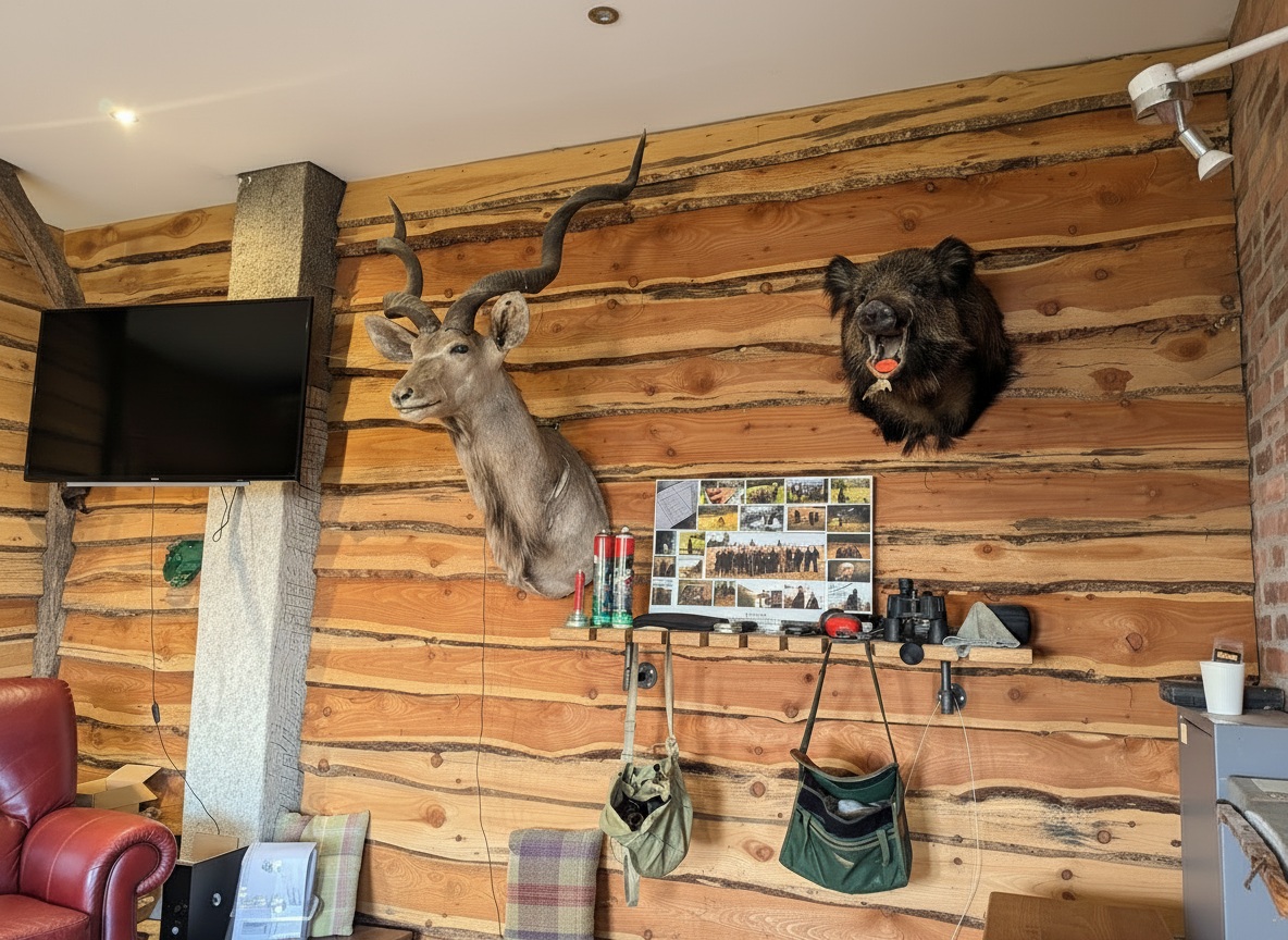 Shotgun cartridges and shooting equipment at Elliott Clays, Birkhill Estate Fife